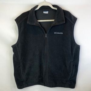 Columbia | Dark Gray Fleece Vest 2 Pockets Size XL